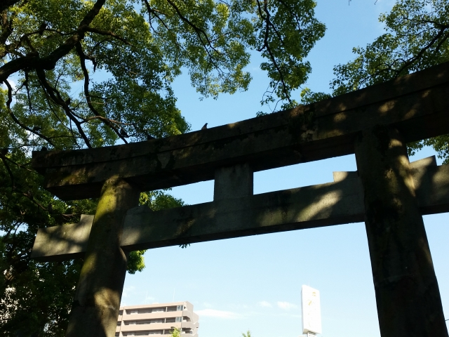 思い出の神社で…